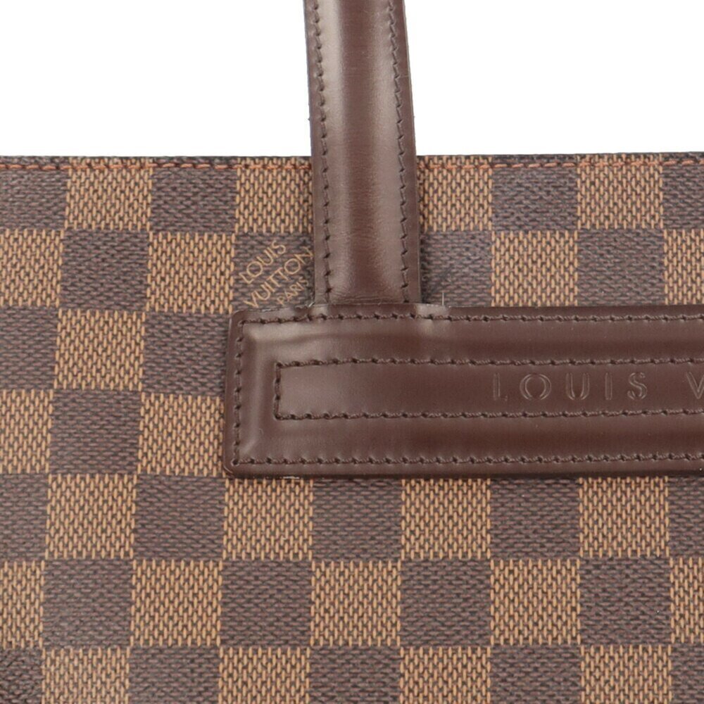 LOUIS VUITTON Brown Damier Canvas Tote Bag - Picture 10 of 11